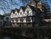 The former Green Dragon pub.