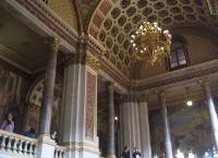 The grand staircase at the Foreign Office